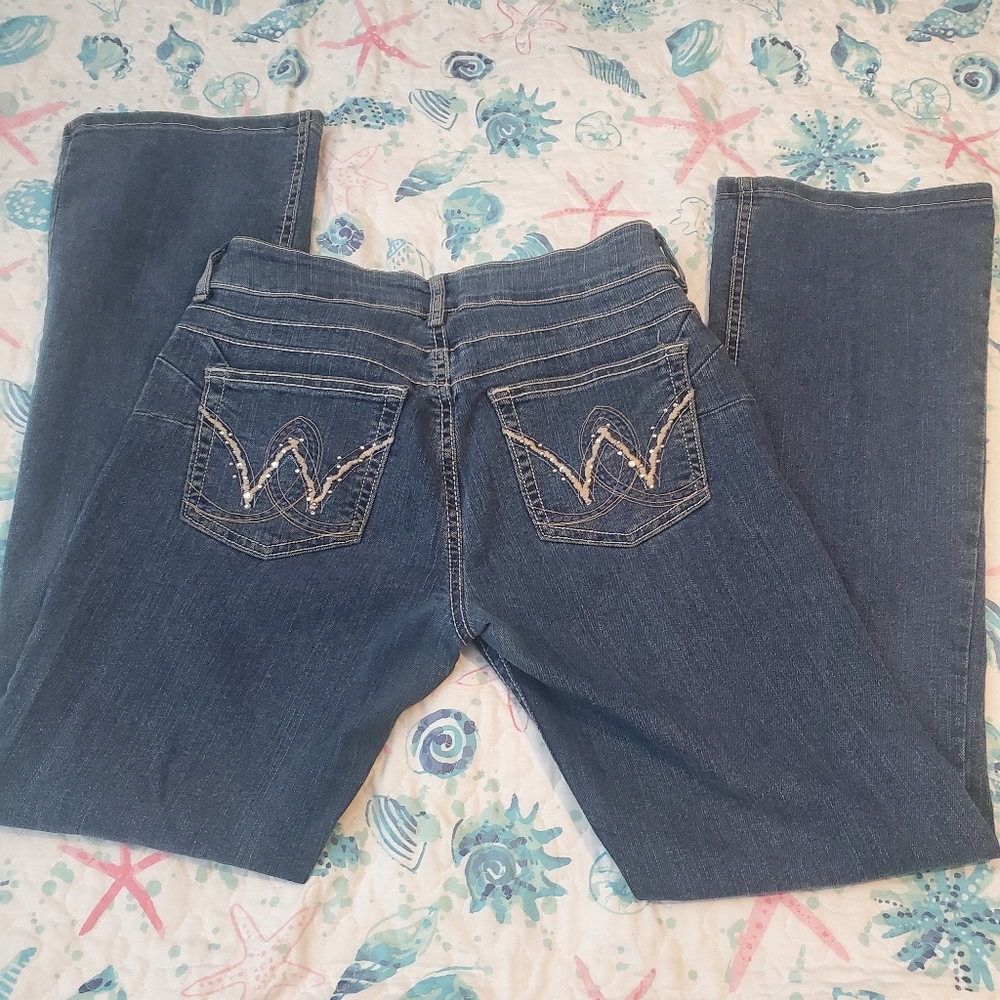 Womens wrangler jeans 7/8x32